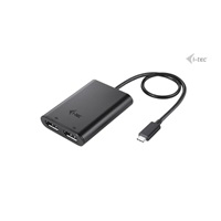 i-tec USB-C Dual 4K/60Hz (single 8K/30Hz) DP Video Adapter
