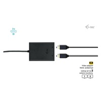i-tec USB-C Dual 4K/60Hz (single 8K/30Hz) DP Video Adapter
