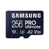 Samsung micro SDXC 256GB PRO Ultimate + SD adaptér