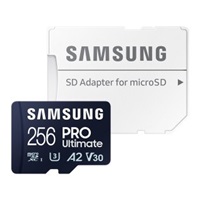 Samsung micro SDXC 256GB PRO Ultimate + SD adaptér
