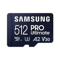 Samsung micro SDXC 512GB PRO Ultimate + SD adaptér
