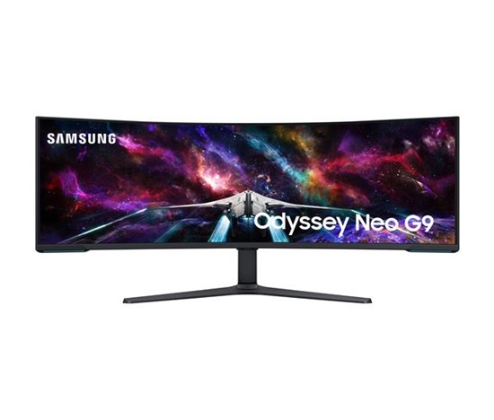 SAMSUNG MT LED LCD Gaming Monitor 57" Odyssey Neo G9, Quantum Matrix Tech. (mini LED), Dual UHD - Prohnutý 1000R, 240Hz