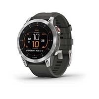 Garmin epix™ (Gen 2) – Standard Edition | 47 mm, Slate Steel / Black Band, EU