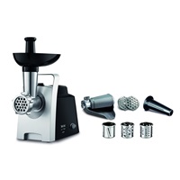 Tefal NE109838 mlýnek na maso, 1 400 W, samoostřicí nůž, 1700 g/min, bezpečnostní spínač, černý / stříbrný
