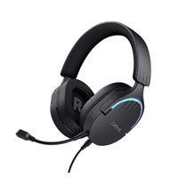 TRUST Herní sluchátka GXT 490 FAYZO, USB, černá