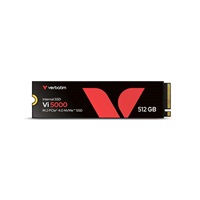 VERBATIM SSD Vi5000 Internal PCIe NVMe M.2 SSD 512GB , W2500/ R 5000 MB/s