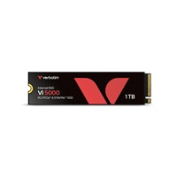 VERBATIM SSD Vi5000 Internal PCIe NVMe M.2 SSD 1TB , W 4500/ R 5000 MB/s