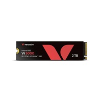 VERBATIM SSD Vi5000 Internal PCIe NVMe M.2 SSD 2TB , W 4300/ R 5000 MB/s