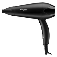 BaByliss D563DE fén, 2100 W, 2 rychlosti, 3 teploty, studený vzduch, s difuzérem, černý