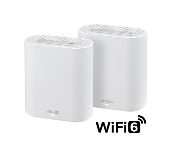 ASUS ExpertWiFi EBM68 AX7800 Tri-band Mesh WiFi 6 System (2-pack)