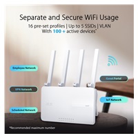 ASUS ExpertWiFi EBR63 AX3000 Dual-band WiFi 6 System