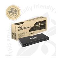 Club3D Video splitter 1:8 HDMI 2.0 4K60Hz UHD (600Mhz), 8 portů