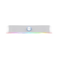 TRUST reproduktor GXT 619W Thorne RGB Illuminated Soundbar, bílá