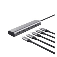 TRUST Rozbočovač Halyx Aluminium 5 Port USB 3.2 Gen1 Hub