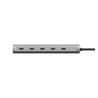 TRUST Rozbočovač Halyx Aluminium 5 Port USB 3.2 Gen1 Hub