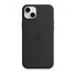 APPLE iPhone 15 Plus Silicone Case with MagSafe - Black