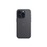 APPLE iPhone 15 Pro FineWoven Case with MagSafe - Black