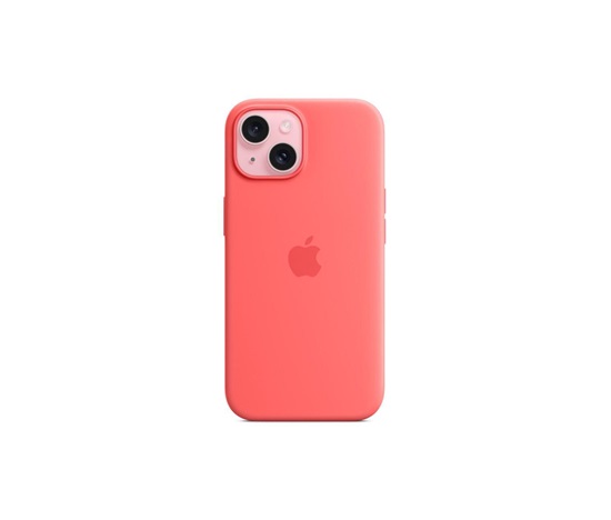 APPLE iPhone 15 Silicone Case with MagSafe - Guava