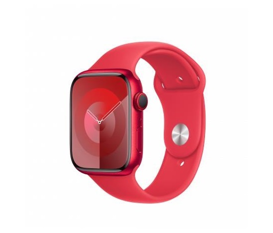 APPLE Watch Series 9 GPS + Cellular 41mm (PRODUCT)RED Aluminium Case with (PRODUCT)RED Sport Band - M/L