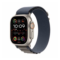 APPLE Watch Ultra 2 GPS + Cellular, 49mm Titanium Case with Blue Alpine Loop - Medium