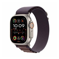 APPLE Watch Ultra 2 GPS + Cellular, 49mm Titanium Case with Indigo Alpine Loop - Medium