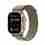 APPLE Watch Ultra 2 GPS + Cellular, 49mm Titanium Case with Olive Alpine Loop - Large