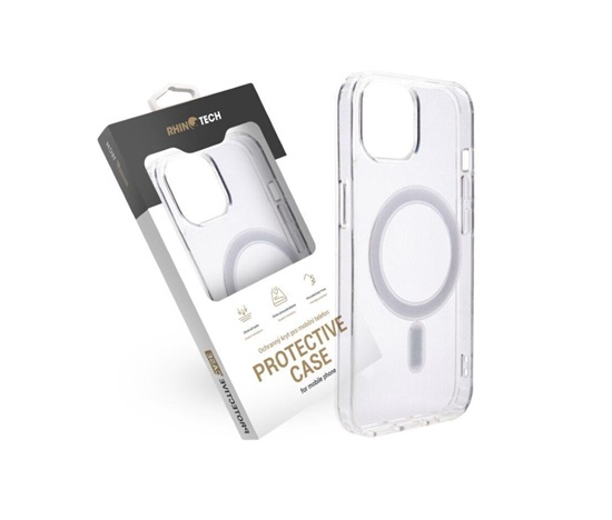RhinoTech MAGcase Clear pro Apple iPhone 12 / 12 Pro transparentní