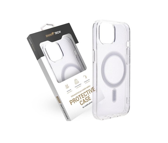 RhinoTech MAGcase Clear pro Apple iPhone 13 transparentní