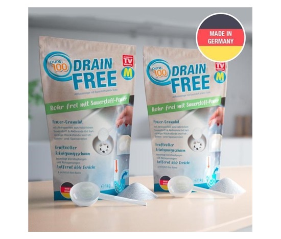 Pure100 Drain Free čistič odtoků