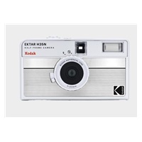 Kodak EKTAR H35N Camera Striped Silver
