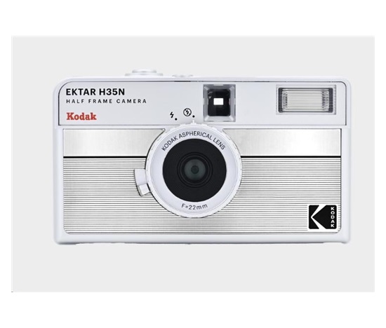 Kodak EKTAR H35N Camera Striped Silver