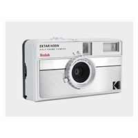 Kodak EKTAR H35N Camera Striped Silver