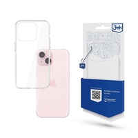 3mk ochranný kryt Armor Case pro Apple iPhone 15, čirá