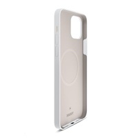 3mk Hardy Silicone MagCase pro Apple iPhone 15 Plus, Silver-White