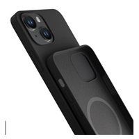 3mk ochranný kryt HARDY Silicone MagCase pro Apple iPhone 15, Graphite