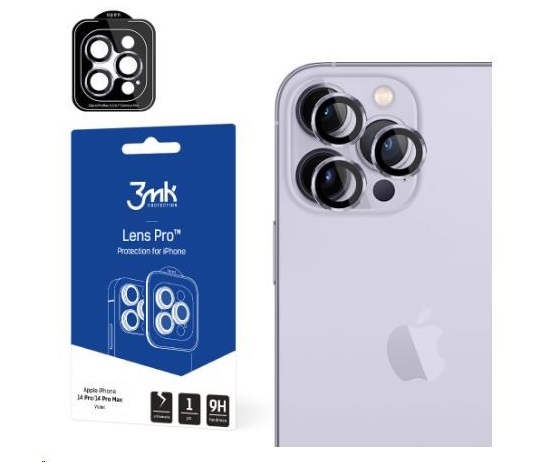 3mk ochrana kamery Lens Protection Pro pro Apple iPhone 15, Pink