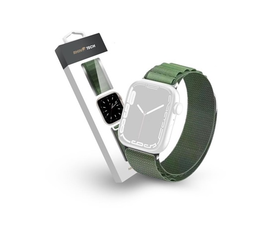 RhinoTech řemínek Ultra Alpine Loop pro Apple Watch 42/44/45/49mm zelená