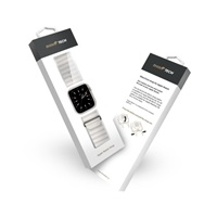 RhinoTech řemínek Ocean pro Apple Watch 38/40/41mm bílá