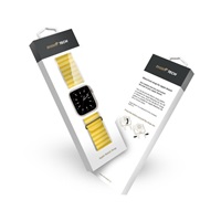 RhinoTech řemínek Ocean pro Apple Watch 42/44/45/49mm žlutá