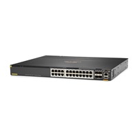 HPE Aruba Networking 6300M 24-port HPE Smart Rate 1/2.5/5GbE Class 6 PoE and 4-port SFP56 Switch