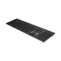 A4tech FBX50C, bezdrátová kancelářská klávesnice, šedá