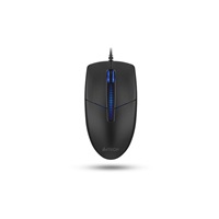 A4tech N-530S, podsvícená kancelářská myš, 1200 DPI, USB, černá – náhled 1