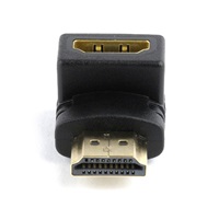 GEMBIRD Kabel CABLEXPERT red. HDMI 90°, M/F, černá