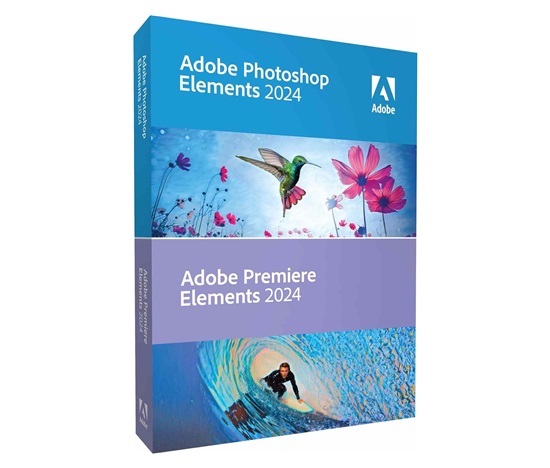 Adobe Photoshop & Adobe Premiere Elements 2024 MP ENG FULL BOX