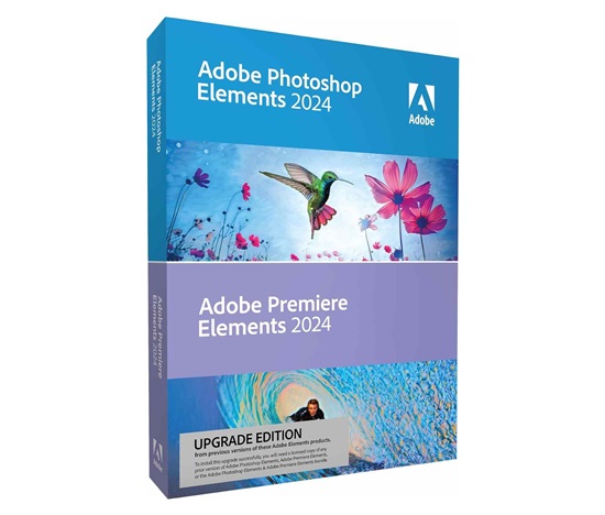Adobe Photoshop & Adobe Premiere Elements 2024 MP ENG UPG BOX