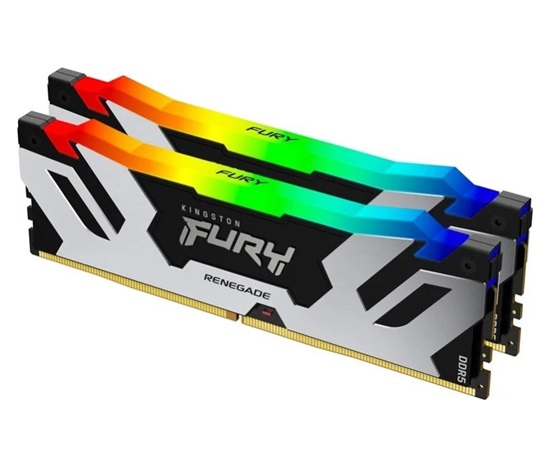 KINGSTON DIMM DDR5 96GB (Kit of 2) 6400MT/s CL32 FURY Renegade RGB XMP