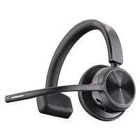 Poly Voyager 4310 bezdrátová náhlavní souprava, BT700 USB-A adaptér, mono, nabíjecí stojánek