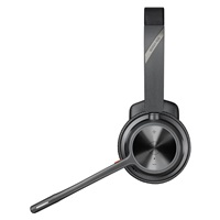 Poly Voyager 4310 bezdrátová náhlavní souprava, BT700 USB-C adaptér, mono, nabíjecí stojánek