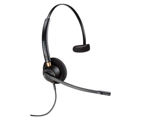 Poly EncorePro 510D with Quick Disconnect Monoaural Digital Headset TAA