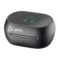 Poly bluetooth headset Voyager Free 60+, BT700 USB-A adaptér, dotykové nabíjecí pouzdro, černá